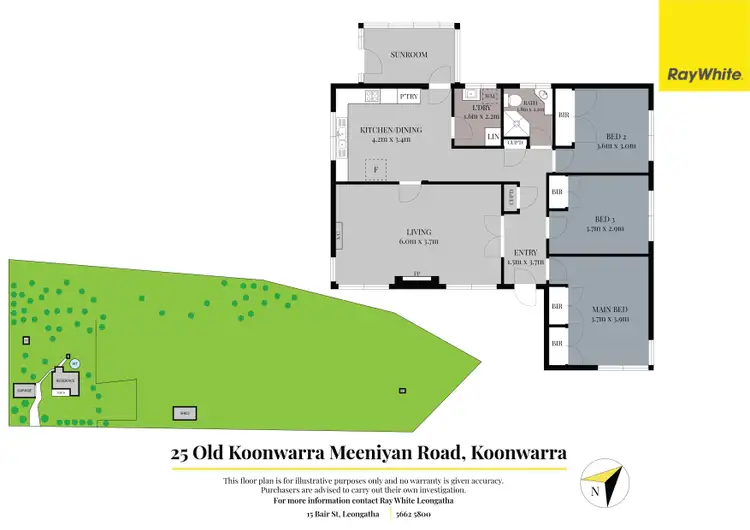 Floorplan of Homely rural property listing, 25 Old Koonwarra - Meeniyan Road, Koonwarra VIC 3954