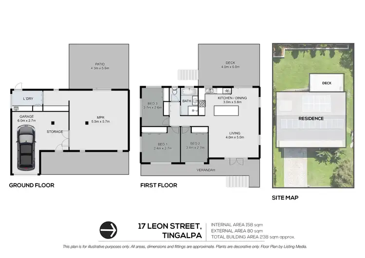 Floorplan of Homely house listing, 17 Leon Street, Tingalpa QLD 4173
