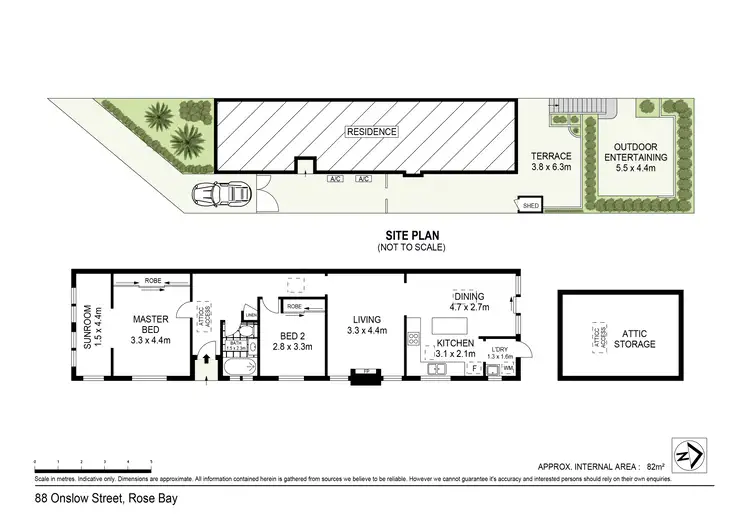 Floorplan of Homely house listing, 88 Onslow Street, Rose Bay NSW 2029