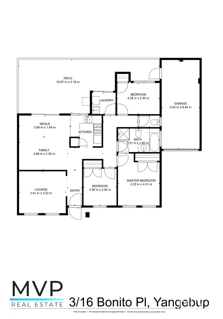 Floorplan of Homely house listing, 3/16 Bonito Place, Yangebup WA 6164