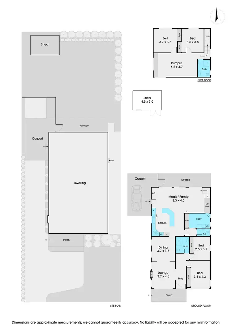 Floorplan of Homely house listing, 1135 North Road, Oakleigh VIC 3166