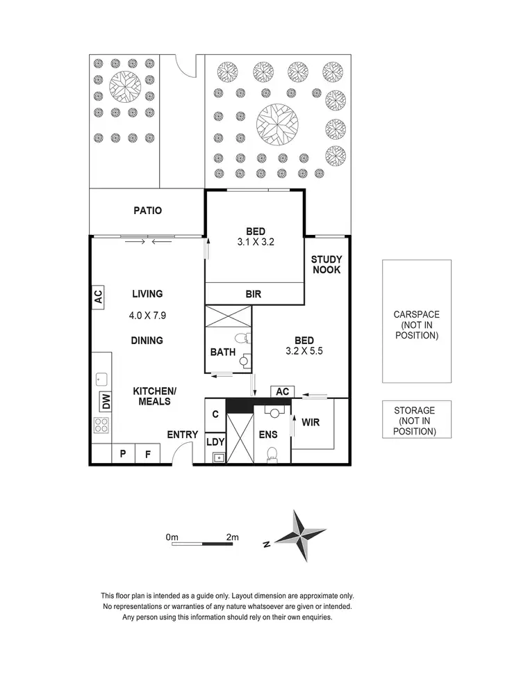Floorplan of Homely apartment listing, 15/26 Leonard Crescent, Ascot Vale VIC 3032