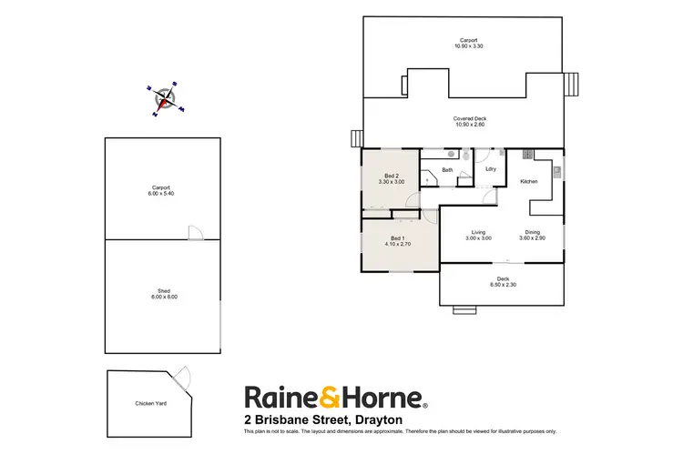 Floorplan of Homely house listing, 2 Brisbane Street, Drayton QLD 4350