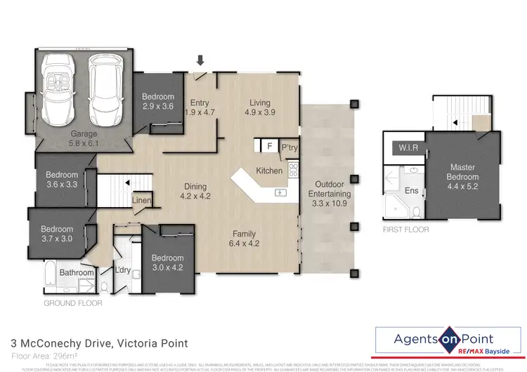 Floorplan of Homely house listing, 3 Mcconechy Drive, Victoria Point QLD 4165