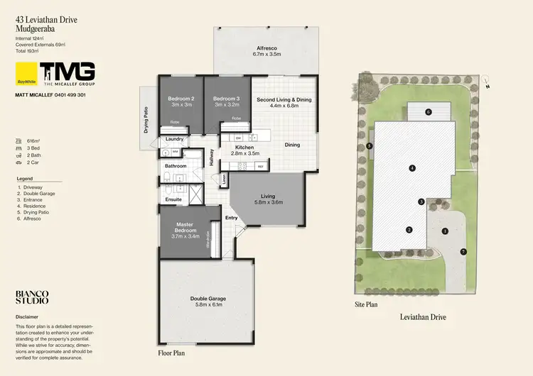 Floorplan of Homely house listing, 43 Leviathan Drive, Mudgeeraba QLD 4213