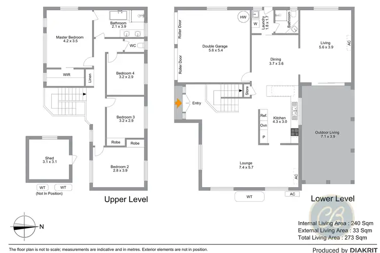 Floorplan of Homely house listing, 39 Pleshette Place, Mcdowall QLD 4053
