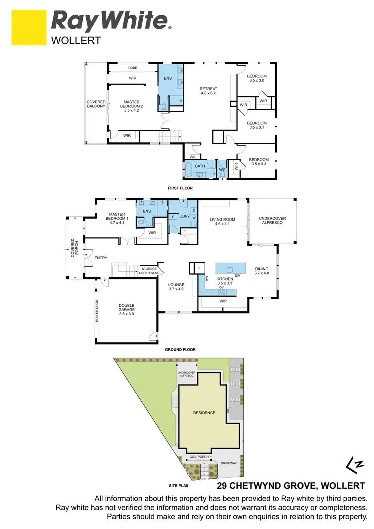 Floorplan of Homely house listing, 29 Chetwynd Grove, Wollert VIC 3750