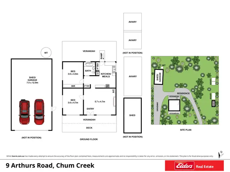 Floorplan of Homely house listing, 9 Arthurs Road, Chum Creek VIC 3777