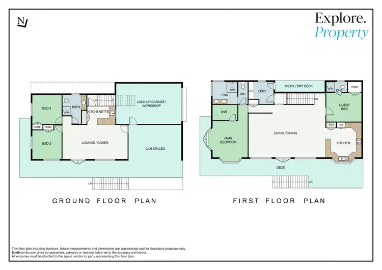 Floorplan of Homely house listing, 16/14 Hamilton Avenue, Cannonvale QLD 4802