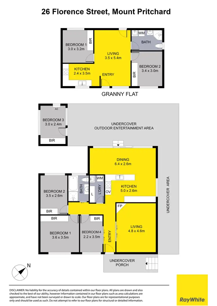 Floorplan of Homely house listing, 26 & 26A Florence Street, Mount Pritchard NSW 2170