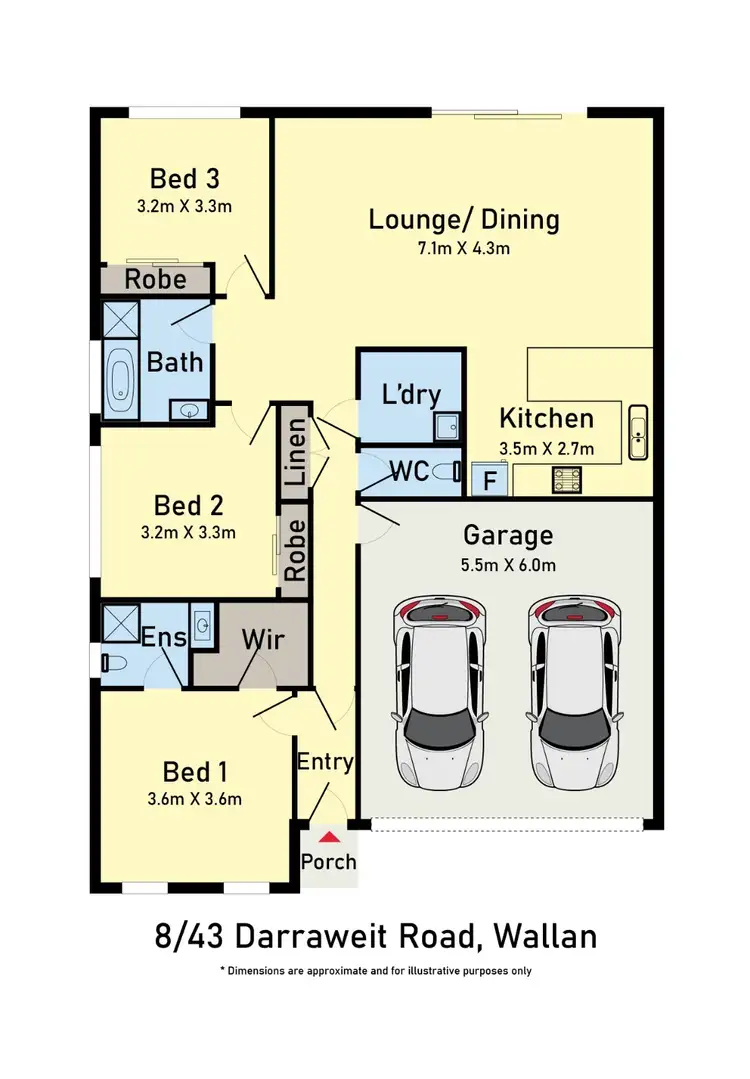 Floorplan of Homely house listing, 8/43 Darraweit Road, Wallan VIC 3756