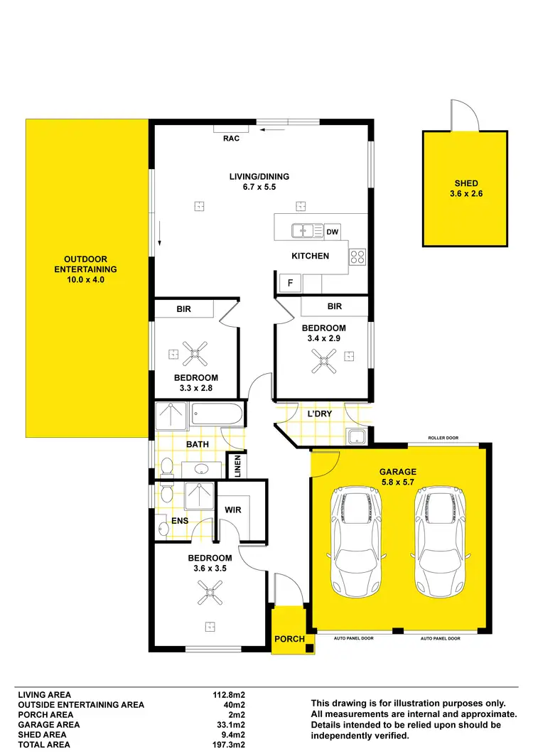 Floorplan of Homely house listing, 8 Seahaven Way, Aldinga Beach SA 5173