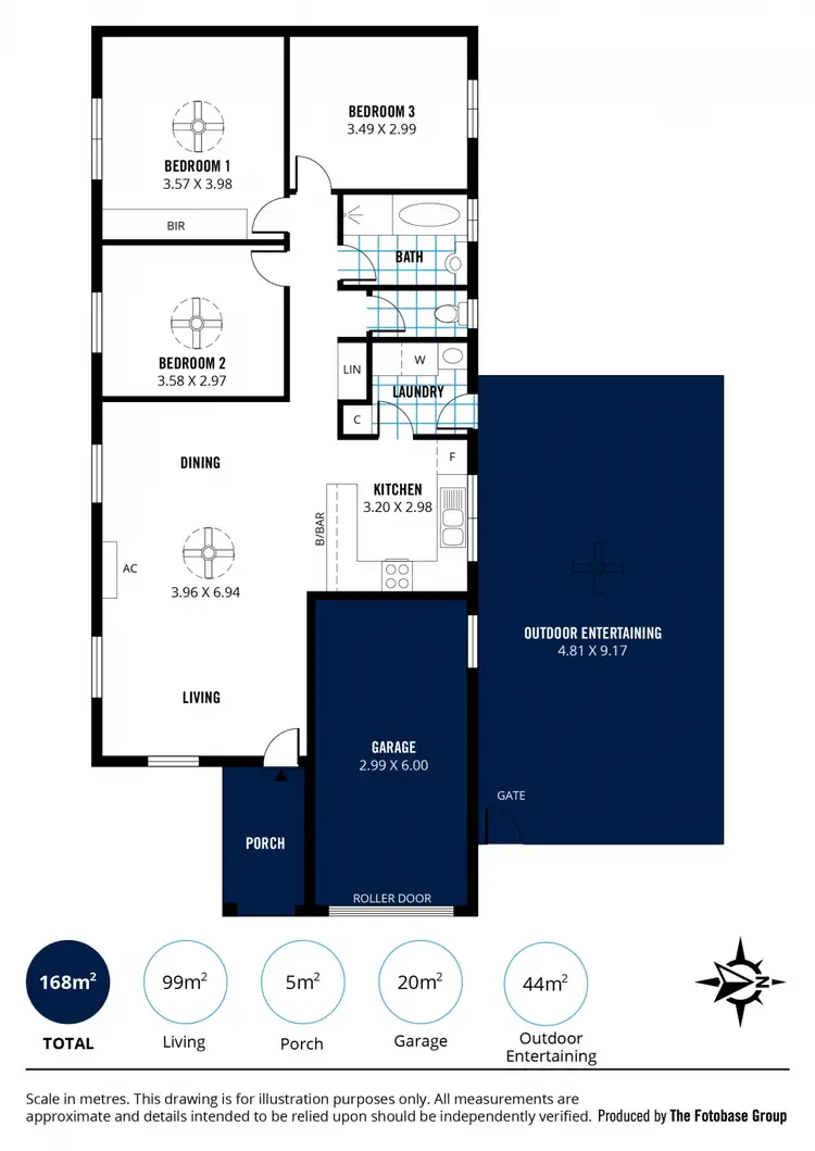 Floorplan of Homely house listing, 1/10 Minna Terrace, Semaphore Park SA 5019