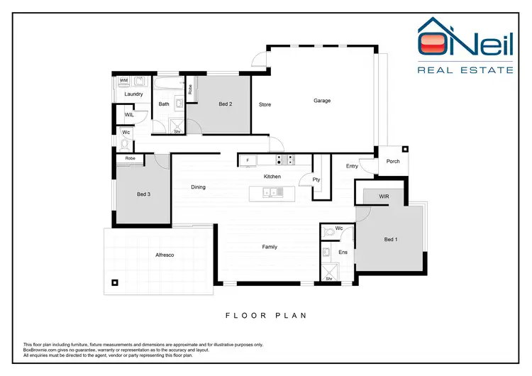Floorplan of Homely house listing, 43B High Street, West Busselton WA 6280