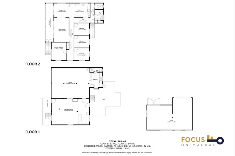 Floorplan of Homely house listing, 54 Westcott Ave, Campwin Beach QLD 4737