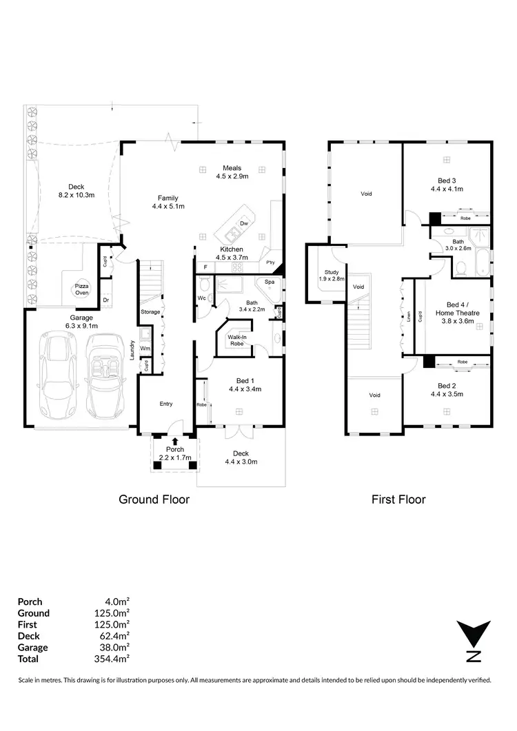 Floorplan of Homely house listing, 37 Orlando Avenue, Hampstead Gardens SA 5086