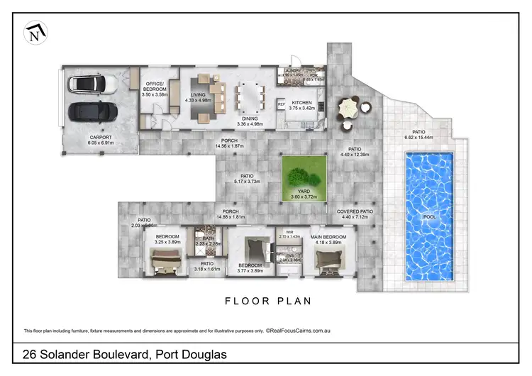 Floorplan of Homely house listing, 26 Solander Boulevard, Port Douglas QLD 4877