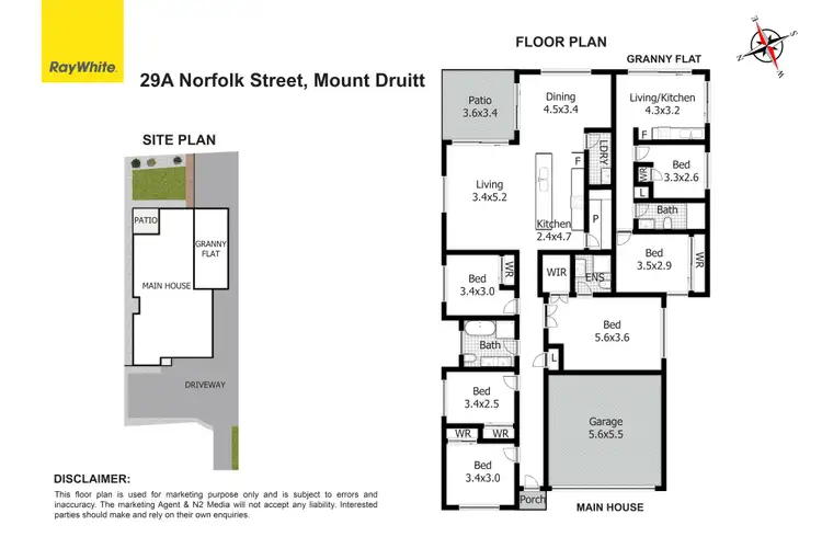Floorplan of Homely house listing, 29A & 29C Norfolk Street, Mount Druitt NSW 2770