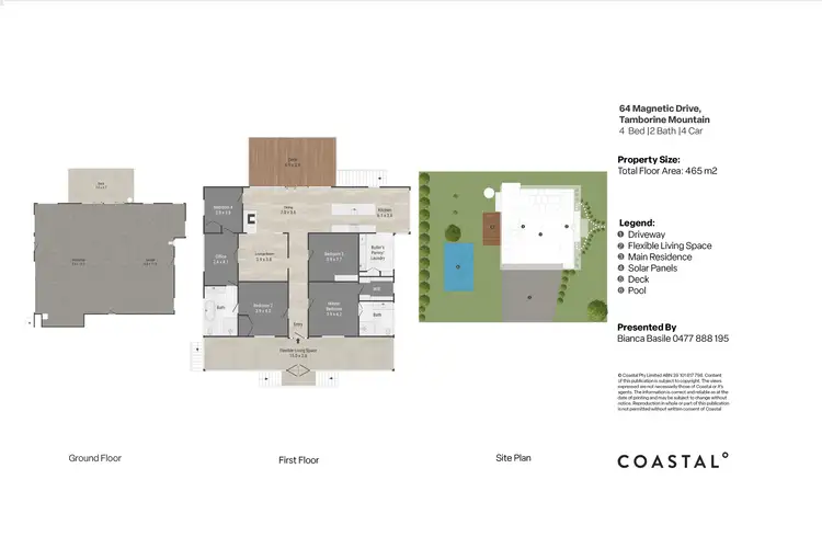 Floorplan of Homely house listing, 64 Magnetic Drive, Tamborine Mountain QLD 4272