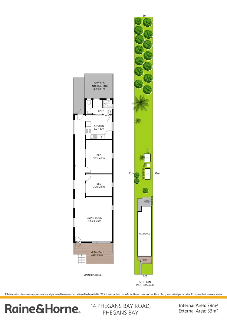 Floorplan of Homely house listing, 14 Phegans Bay Road, Phegans Bay NSW 2256