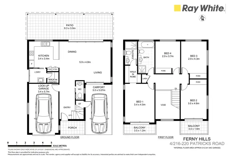 Floorplan of Homely house listing, 4/216-220 Patricks Road, Ferny Hills QLD 4055