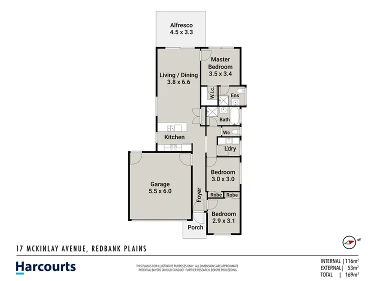 Floorplan of Homely house listing, 17 Mckinlay Avenue, Redbank Plains QLD 4301