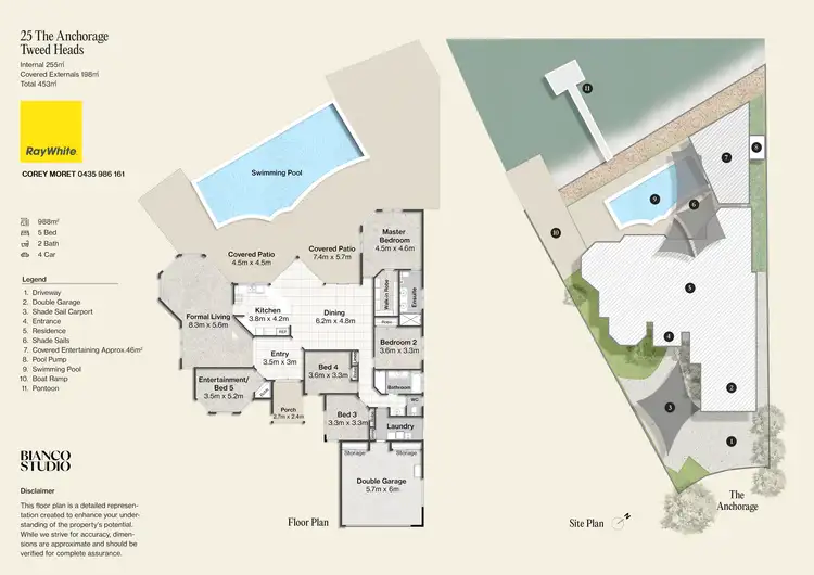 Floorplan of Homely house listing, 25 The Anchorage, Tweed Heads NSW 2485