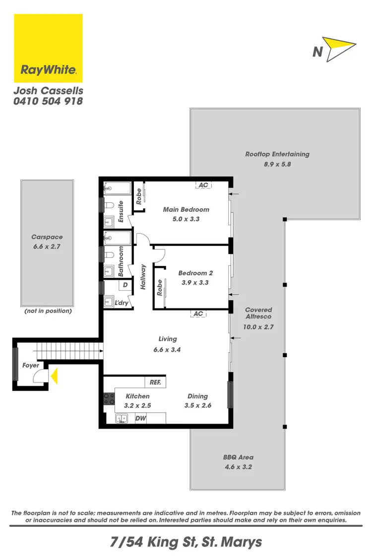 Floorplan of Homely apartment listing, 7/54 King Street, St Marys NSW 2760