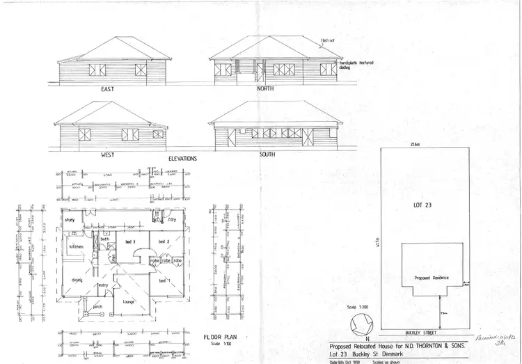 Floorplan of Homely house listing, 48 Buckley Street, Denmark WA 6333