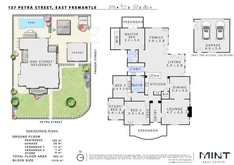 Floorplan of Homely house listing, 137 Petra Street, East Fremantle WA 6158
