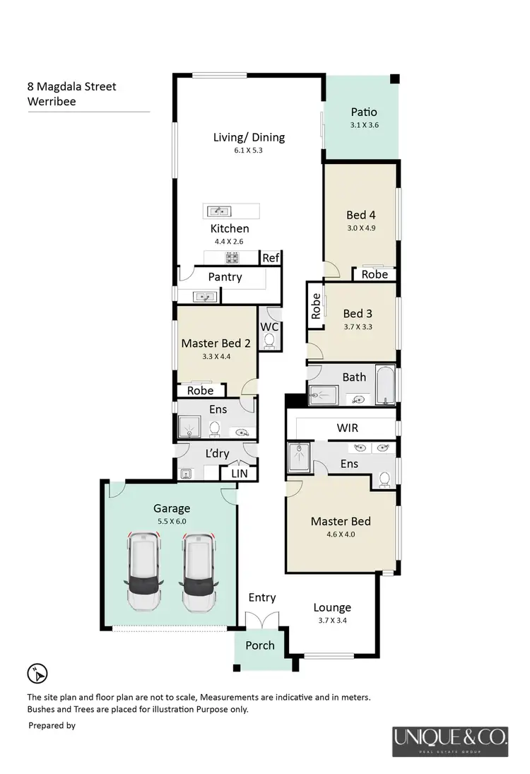Floorplan of Homely house listing, 8 Magdala Street, Werribee VIC 3030