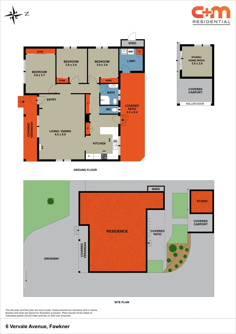 Floorplan of Homely house listing, 6 Vervale Avenue, Fawkner VIC 3060