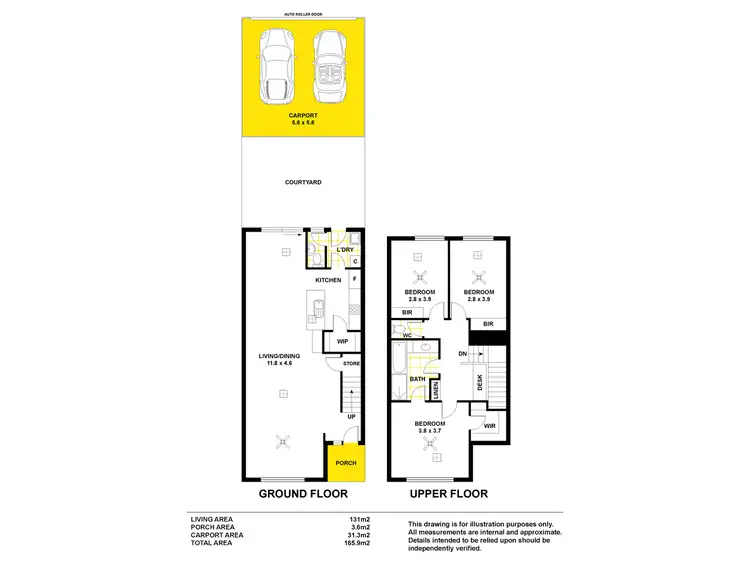 Floorplan of Homely house listing, 4/22 Coast Guard Road, Seaford Meadows SA 5169