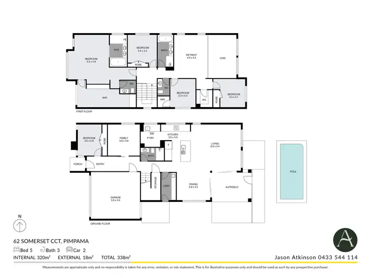 Floorplan of Homely house listing, 62 Somerset Circuit, Pimpama QLD 4209