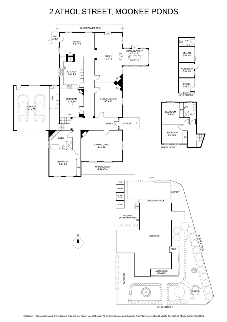 Floorplan of Homely house listing, 2 Athol Street, Moonee Ponds VIC 3039