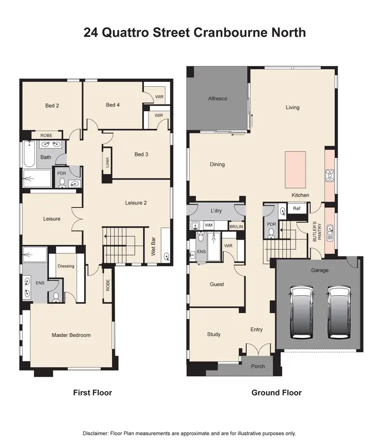 Floorplan of Homely house listing, 24 Quattro Avenue, Cranbourne East VIC 3977