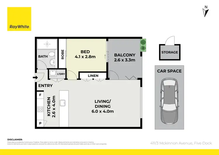 Floorplan of Homely apartment listing, Address available on request