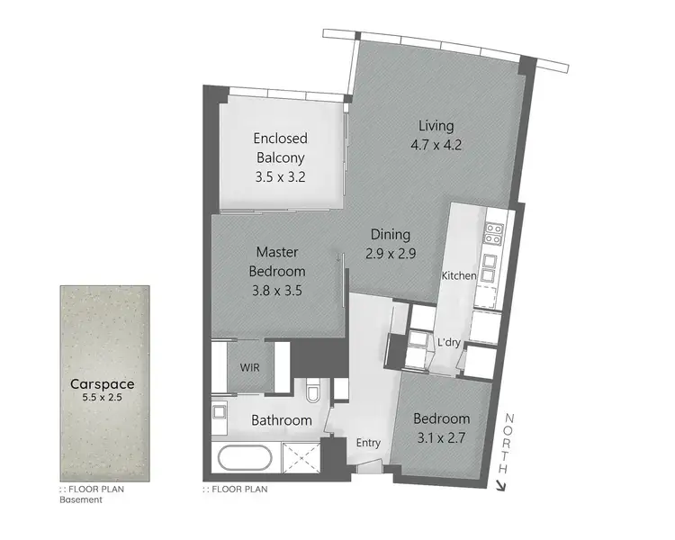 Floorplan of Homely apartment listing, 1108/9 Hamilton Avenue, Surfers Paradise QLD 4217