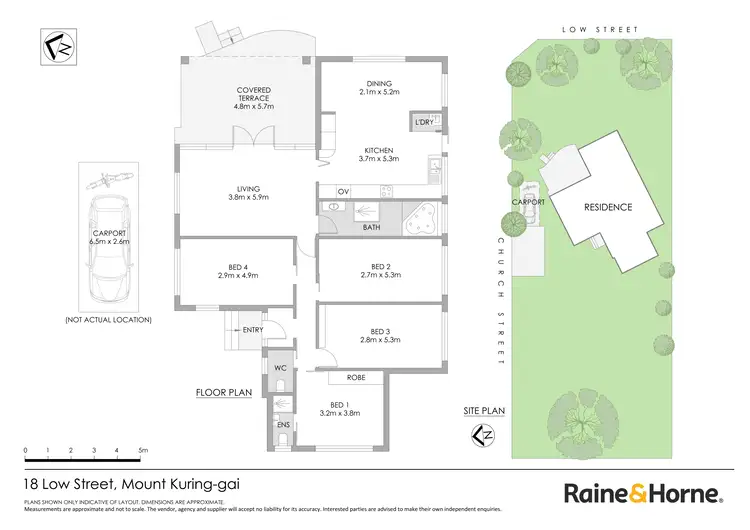 Floorplan of Homely house listing, 18 Low Street, Mount Kuring-Gai NSW 2080