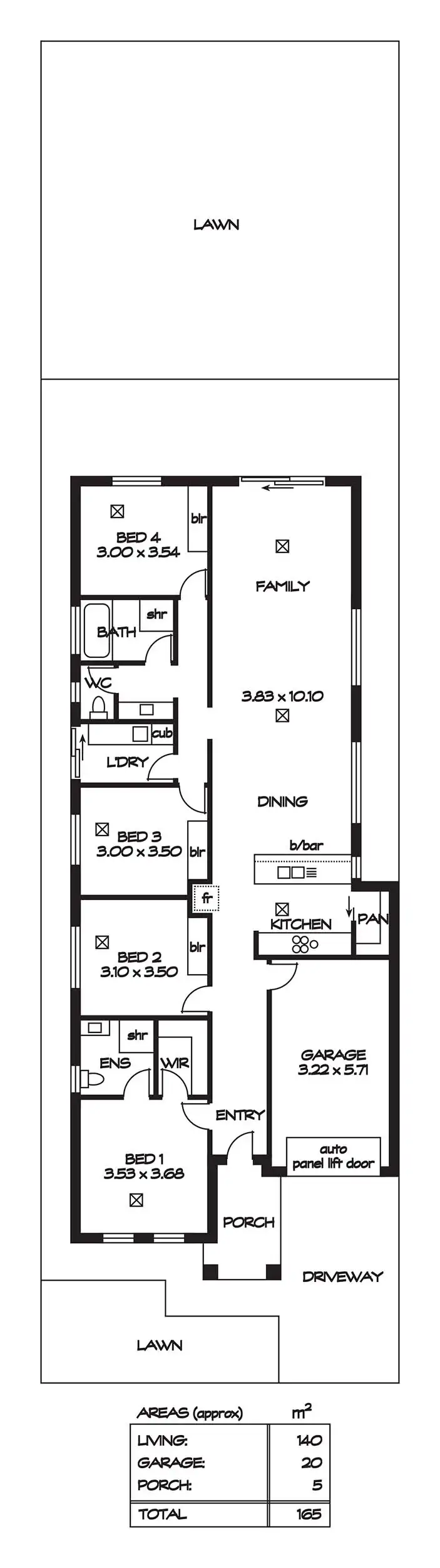 Floorplan of Homely house listing, 16A Charmouth Road, Davoren Park SA 5113