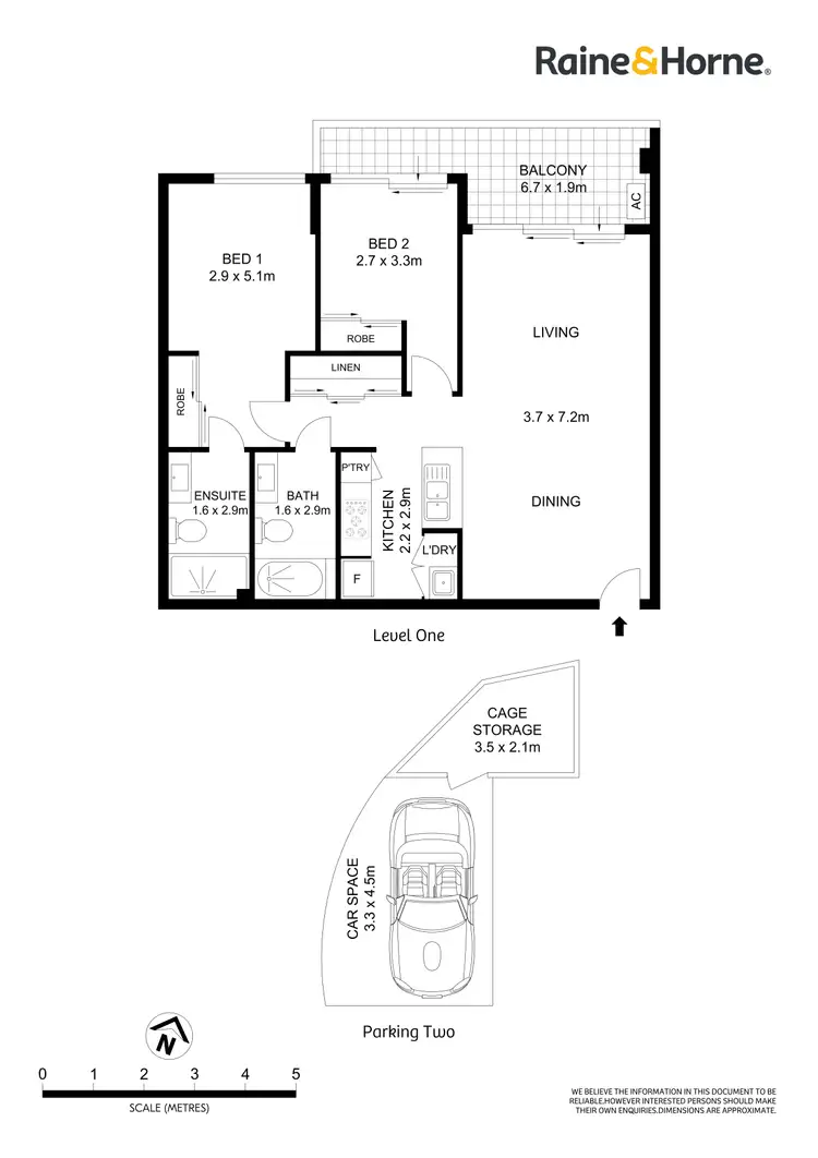 Floorplan of Homely apartment listing, 6/16 Reede Street, Turrella NSW 2205