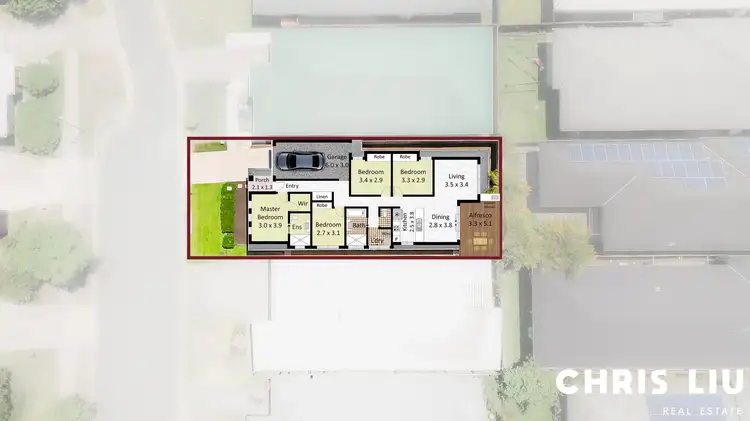 Floorplan of Homely house listing, 17 Bluestone Drive, Logan Reserve QLD 4133