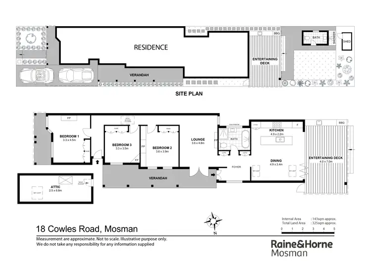 Floorplan of Homely house listing, 18 Cowles Road, Mosman NSW 2088