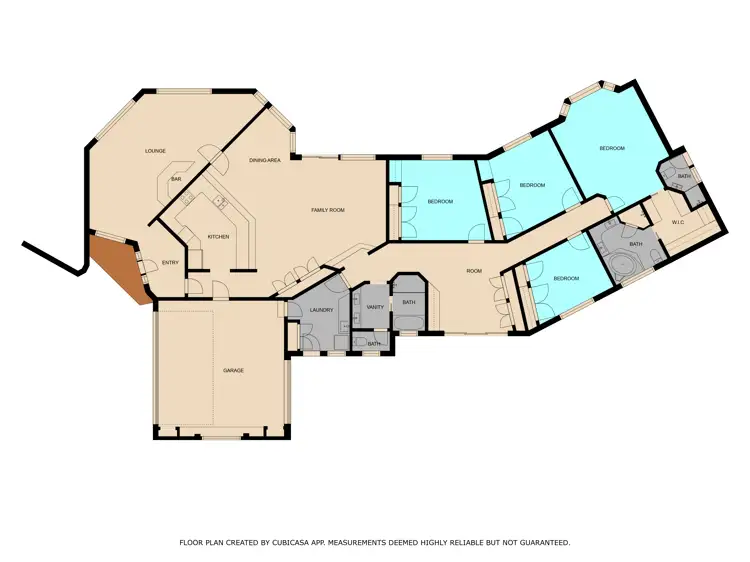 Floorplan of Homely house listing, 7 Campese Court, Dubbo NSW 2830