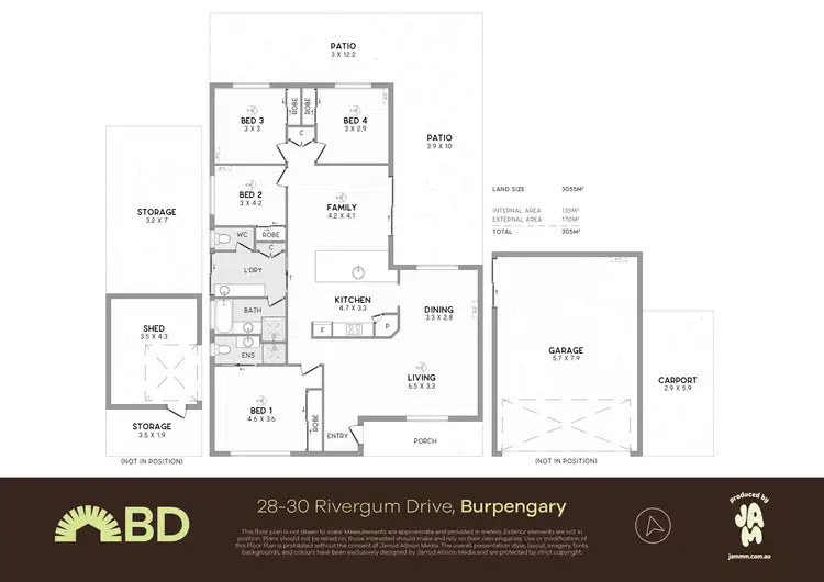 Floorplan of Homely house listing, 28-30 Rivergum Drive, Burpengary QLD 4505