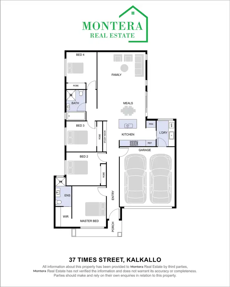 Floorplan of Homely house listing, 37 Times Street, Kalkallo VIC 3064