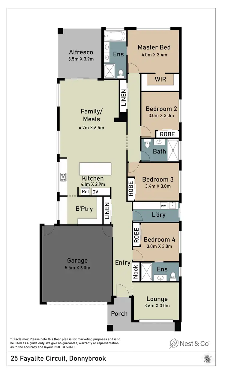Floorplan of Homely house listing, 25 Fayalite Circuit, Donnybrook VIC 3064