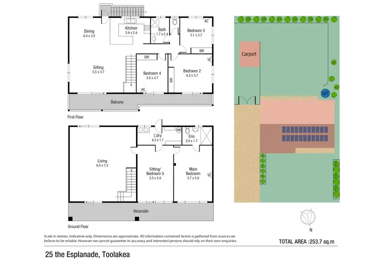 Floorplan of Homely house listing, 25 The Esplanade, Toolakea QLD 4818