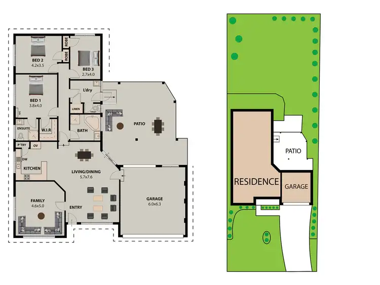 Floorplan of Homely house listing, 90 Parr Street, Leongatha VIC 3953