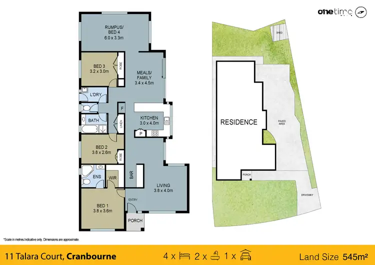 Floorplan of Homely house listing, 11 Talara Court, Cranbourne VIC 3977
